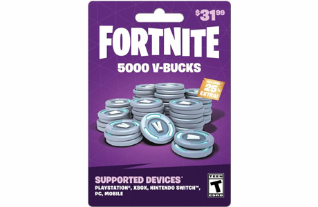 Fortnite 5000 V-Bucks